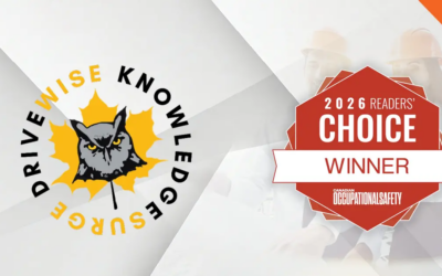 FOR IMMEDIATE RELEASE – DriveWise Recognized in Canadian Occupational Safety Readers’ Choice 2026 for Safe Driving Training